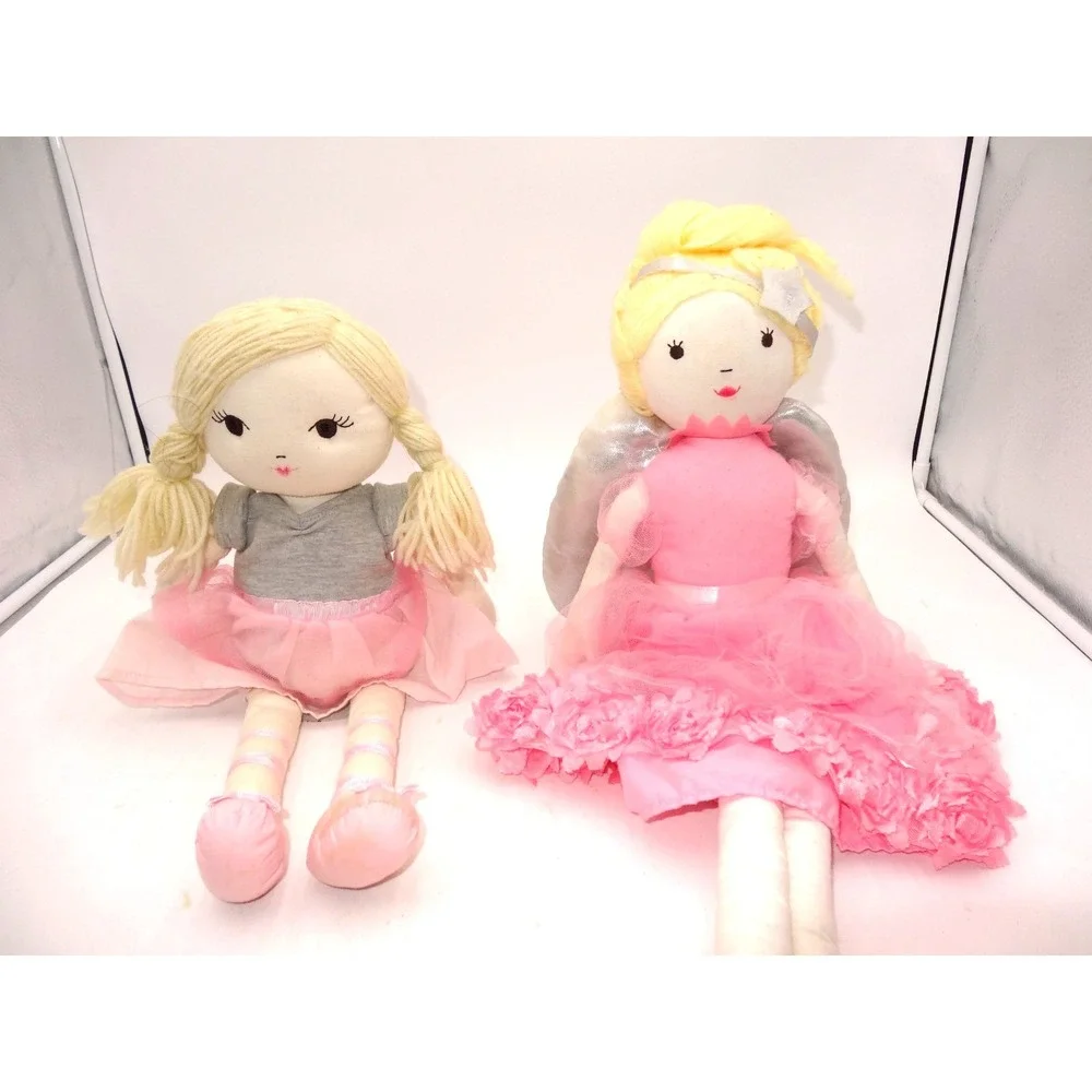 Pottery Barn Kids Adelaide Cloth Rag‎ Doll  Fairy Princess and Ballerina Doll